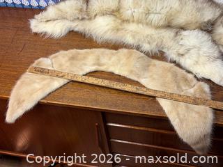 MaxSold Auction: Vintage Fur Collar Lot – 3 Pieces – Mink & Fox – 1950s–60s - Hamilton (Ontario, Canada) SELLER MANAGED Estate Sale Online Auction - Gertrude Street