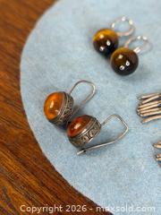 MaxSold Auction: Vintage Sterling Silver Earrings - Hamilton (Ontario, Canada) SELLER MANAGED Estate Sale Online Auction - Gertrude Street