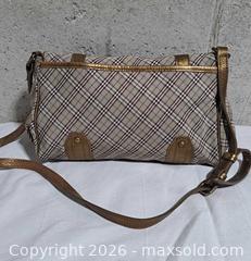 MaxSold Auction: Burberry Blue Label Check Medium Messenger Bag - Markham (Ontario, Canada) SELLER MANAGED Downsizing Online Auction - Major Mackenzie Drive East
