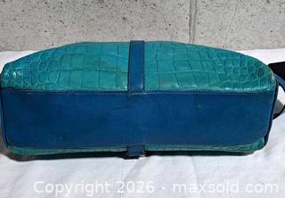 MaxSold Auction: Burberry Embossed Croc Flap Medium Bag  - Markham (Ontario, Canada) SELLER MANAGED Downsizing Online Auction - Major Mackenzie Drive East