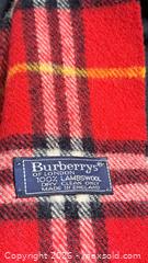 MaxSold Auction: Burberry Vintage Lambswool Plaid Winter Scarf (Narrow Standard) - Markham (Ontario, Canada) SELLER MANAGED Downsizing Online Auction - Major Mackenzie Drive East