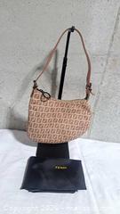 MaxSold Auction: Fendi Zucchino Oyster Small Handbag - Markham (Ontario, Canada) SELLER MANAGED Downsizing Online Auction - Major Mackenzie Drive East