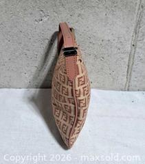 MaxSold Auction: Fendi Zucchino Oyster Small Handbag - Markham (Ontario, Canada) SELLER MANAGED Downsizing Online Auction - Major Mackenzie Drive East