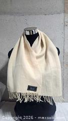 MaxSold Auction: Harrods Cashmere and Wool Winter Scarf (Narrow Standard) - Markham (Ontario, Canada) SELLER MANAGED Downsizing Online Auction - Major Mackenzie Drive East