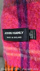 MaxSold Auction: John Hanly Wool Winter Scarf Made in Ireland (Narrow Standard) - Markham (Ontario, Canada) SELLER MANAGED Downsizing Online Auction - Major Mackenzie Drive East