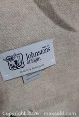 MaxSold Auction: Johnstons of Elgin Wool Winter Scarf (Narrow Standard) - Markham (Ontario, Canada) SELLER MANAGED Downsizing Online Auction - Major Mackenzie Drive East