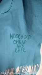 MaxSold Auction: Moschino Cheap & Chic Wool Winter Scarf (Narrow Standard) - Markham (Ontario, Canada) SELLER MANAGED Downsizing Online Auction - Major Mackenzie Drive East