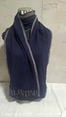 MaxSold Auction: Valentino Reversible Wool Blend Winter Scarf (Narrow Front) - Markham (Ontario, Canada) SELLER MANAGED Downsizing Online Auction - Major Mackenzie Drive East
