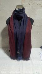 MaxSold Auction: Versace Medusa Reversible Winter Scarf (Narrow Standard) - Markham (Ontario, Canada) SELLER MANAGED Downsizing Online Auction - Major Mackenzie Drive East