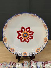 MaxSold Auction: Colourful Bowl and Plate Set - Toronto (Ontario, Canada) SELLER MANAGED Charity/Fundraising Online Auction - High Park Gardens