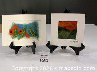 MaxSold Auction: Felted Art Pieces - Toronto (Ontario, Canada) SELLER MANAGED Charity/Fundraising Online Auction - High Park Gardens