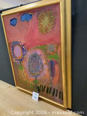 MaxSold Auction: Framed Pink Painting - Toronto (Ontario, Canada) SELLER MANAGED Charity/Fundraising Online Auction - High Park Gardens