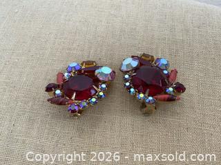MaxSold Auction: Glam Costume Rhinestone Earrings - Toronto (Ontario, Canada) SELLER MANAGED Charity/Fundraising Online Auction - High Park Gardens