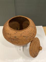 MaxSold Auction: Rare Handmade Balinese Basket - Toronto (Ontario, Canada) SELLER MANAGED Charity/Fundraising Online Auction - High Park Gardens