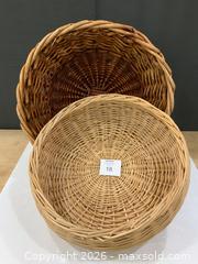 MaxSold Auction: Very Large Round Baskets - Toronto (Ontario, Canada) SELLER MANAGED Charity/Fundraising Online Auction - High Park Gardens