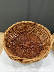MaxSold Auction: Very Large Round Baskets - Toronto (Ontario, Canada) SELLER MANAGED Charity/Fundraising Online Auction - High Park Gardens