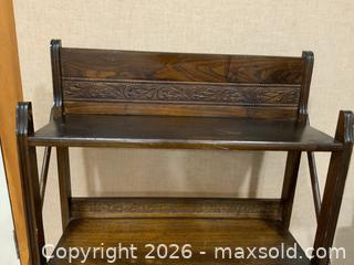 MaxSold Auction: Vintage Folding Bookshelf - Toronto (Ontario, Canada) SELLER MANAGED Charity/Fundraising Online Auction - High Park Gardens