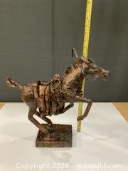 MaxSold Auction: Vintage Metal Horse Sculpture - Toronto (Ontario, Canada) SELLER MANAGED Charity/Fundraising Online Auction - High Park Gardens