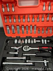 MaxSold Auction: 53-piece socket wrench and ratchet set, - Brampton (Ontario, Canada) PARTNER MANAGED Commercial Liquidation Online Auction - Rosedale Avenue West