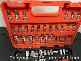 MaxSold Auction: 53-piece socket wrench and ratchet set, - Brampton (Ontario, Canada) PARTNER MANAGED Commercial Liquidation Online Auction - Rosedale Avenue West