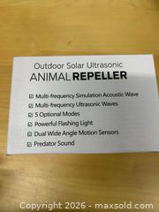 MaxSold Auction: outdoor solar ultrasonic animal repeller - Brampton (Ontario, Canada) PARTNER MANAGED Commercial Liquidation Online Auction - Rosedale Avenue West