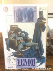MaxSold Auction: 1991 D C Batman DarkKnight Comic Book  - Stonecrest (Georgia, USA) SELLER MANAGED Reseller Online Auction - Snapfinger Road