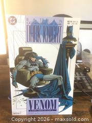 MaxSold Auction: 1991 D C Batman DarkKnight Comic Book  - Stonecrest (Georgia, USA) SELLER MANAGED Reseller Online Auction - Snapfinger Road