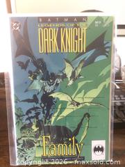 MaxSold Auction: 1992 D.C Batman DarkKnight Comic Book  - Stonecrest (Georgia, USA) SELLER MANAGED Reseller Online Auction - Snapfinger Road