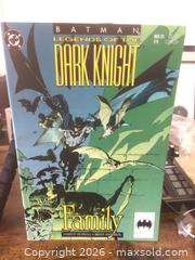 MaxSold Auction: 1992 D.C Batman DarkKnight Comic Book  - Stonecrest (Georgia, USA) SELLER MANAGED Reseller Online Auction - Snapfinger Road