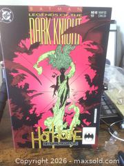 MaxSold Auction: 1993 D.C Batman DarkKnight Comic Book  - Stonecrest (Georgia, USA) SELLER MANAGED Reseller Online Auction - Snapfinger Road