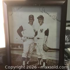 MaxSold Auction: Mickey Mantle & Roger Maris Autographed photo  - Stonecrest (Georgia, USA) SELLER MANAGED Reseller Online Auction - Snapfinger Road