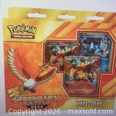 MaxSold Auction: Pokémon TCG Legendary Battle Decks Ho - Oh - Stonecrest (Georgia, USA) SELLER MANAGED Reseller Online Auction - Snapfinger Road