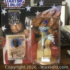 MaxSold Auction: Starting lineup collectible Jackie Robinson  - Stonecrest (Georgia, USA) SELLER MANAGED Reseller Online Auction - Snapfinger Road