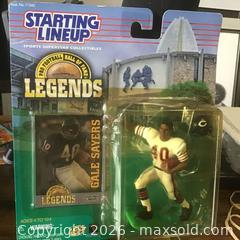 MaxSold Auction: Starting lineup legends Gale Sayers collectible  - Stonecrest (Georgia, USA) SELLER MANAGED Reseller Online Auction - Snapfinger Road