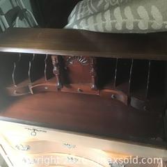 MaxSold Auction: Vintage mahogany secretary desk - Stonecrest (Georgia, USA) SELLER MANAGED Reseller Online Auction - Snapfinger Road