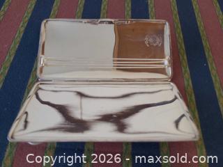 MaxSold Auction: EMU Silver Plated Cigs  Case, Made in England - Toronto (Ontario, Canada) PARTNER MANAGED Reseller Online Auction - Queen Street West