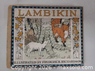 MaxSold Auction: Lambikin, Illustrated by Frederick Richardson, 1918 Hardcover book RARE - Toronto (Ontario, Canada) PARTNER MANAGED Reseller Online Auction - Queen Street West