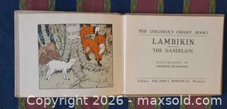 MaxSold Auction: Lambikin, Illustrated by Frederick Richardson, 1918 Hardcover book RARE - Toronto (Ontario, Canada) PARTNER MANAGED Reseller Online Auction - Queen Street West