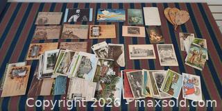 MaxSold Auction: Lot of 80+ Antique & Vintage Postcards, Souvenir Folders, Ephemera - Toronto (Ontario, Canada) PARTNER MANAGED Reseller Online Auction - Queen Street West