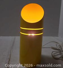MaxSold Auction: Mid-Century Yellow Cylinder Metal Table Lamp - Toronto (Ontario, Canada) PARTNER MANAGED Reseller Online Auction - Queen Street West