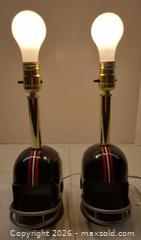 MaxSold Auction: Pair of Ottawa CFL Pro Sports Marketing Football Table Lamps - Toronto (Ontario, Canada) PARTNER MANAGED Reseller Online Auction - Queen Street West