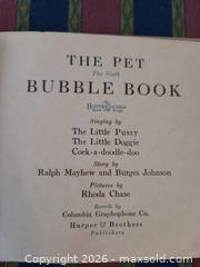 MaxSold Auction: The Pet Bubble Book HC 1919 - Toronto (Ontario, Canada) PARTNER MANAGED Reseller Online Auction - Queen Street West