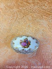 MaxSold Auction: Limoges Porcelain Trinket Jewelry Box with Pastoral Scene - Cobourg (Ontario, Canada) SELLER MANAGED Estate Sale Online Auction - King Street East (STORAGE)