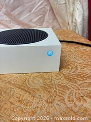 MaxSold Auction: Microsoft Xbox Series S White 512 GB (Includes Controller & Power Cable) - Cobourg (Ontario, Canada) SELLER MANAGED Estate Sale Online Auction - King Street East (STORAGE)