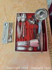 MaxSold Auction: WMF Silver-Plated Flatware & Serving Set, 52 Pieces - Cobourg (Ontario, Canada) SELLER MANAGED Estate Sale Online Auction - King Street East (STORAGE)