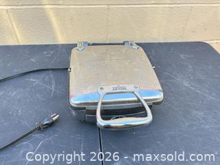 MaxSold Auction: All-Clad Stainless Steel Waffle Maker, 4-Square Plates - Decatur (Georgia, USA) SELLER MANAGED Reseller Online Auction - North Druid Hills Road (STORAGE)
