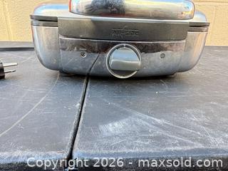 MaxSold Auction: All-Clad Stainless Steel Waffle Maker, 4-Square Plates - Decatur (Georgia, USA) SELLER MANAGED Reseller Online Auction - North Druid Hills Road (STORAGE)