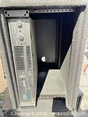 MaxSold Auction: Black Powered Speaker / Subwoofer - Decatur (Georgia, USA) SELLER MANAGED Reseller Online Auction - North Druid Hills Road (STORAGE)