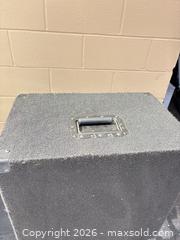 MaxSold Auction: Black Powered Speaker / Subwoofer - Decatur (Georgia, USA) SELLER MANAGED Reseller Online Auction - North Druid Hills Road (STORAGE)