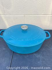 MaxSold Auction: Cuisinart Enameled Cast Iron Dutch Oven 7-9 qt - Decatur (Georgia, USA) SELLER MANAGED Reseller Online Auction - North Druid Hills Road (STORAGE)